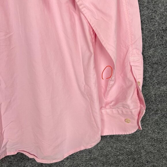 Tommy Bahama Mens Size L Cotton Silk Blend Long‎ Sleeve Button Down Shirt - Picture 7 of 9